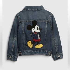 Disney Mickey Mouse Icon Denim Jacket boys size 4